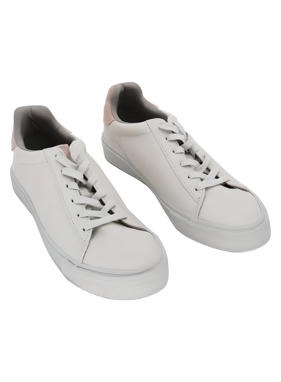 AllSaints Underground Sneaker Chalk White Pink Size 9M